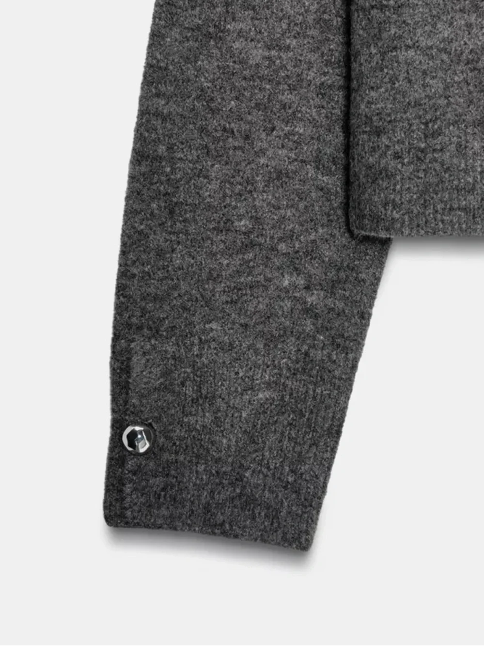 Zara Soft Knit Button Sweater - Picture 6 of 6